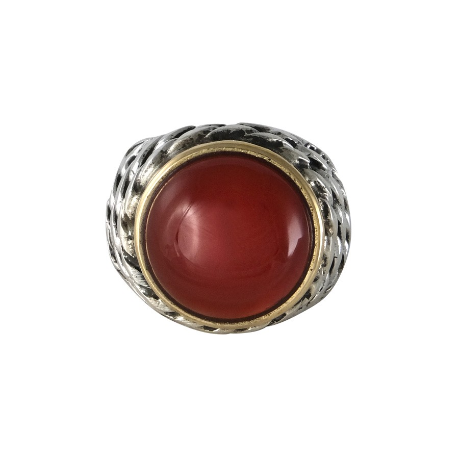 Anello corda argento - immagine 2