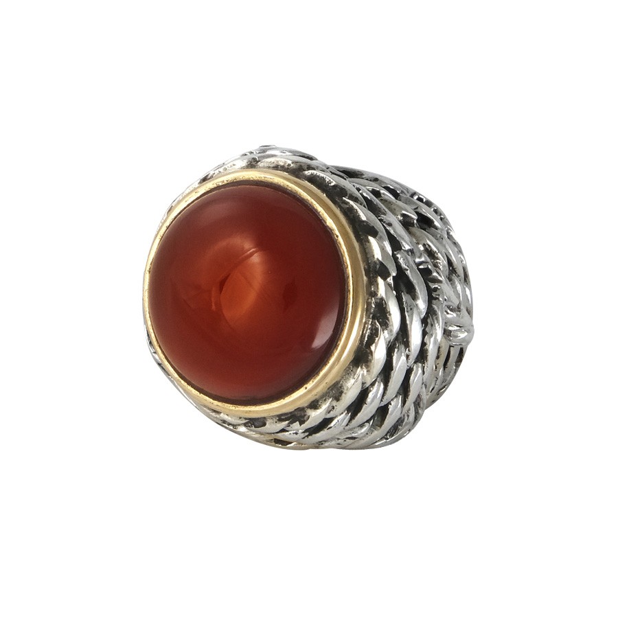 Anello corda argento - immagine 4