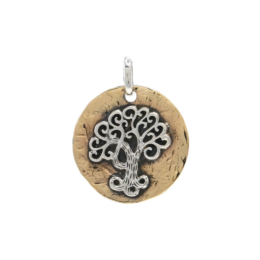 Ciondolo albero tondo