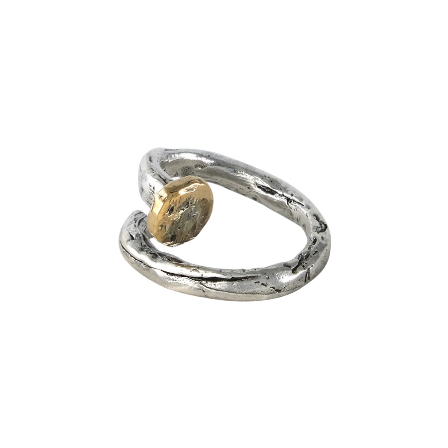 Anello chiodo argento