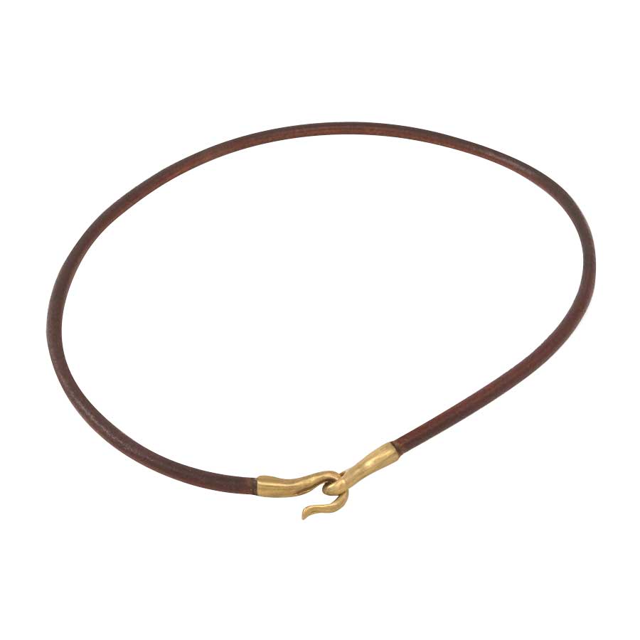 Laccio in cuoio corto